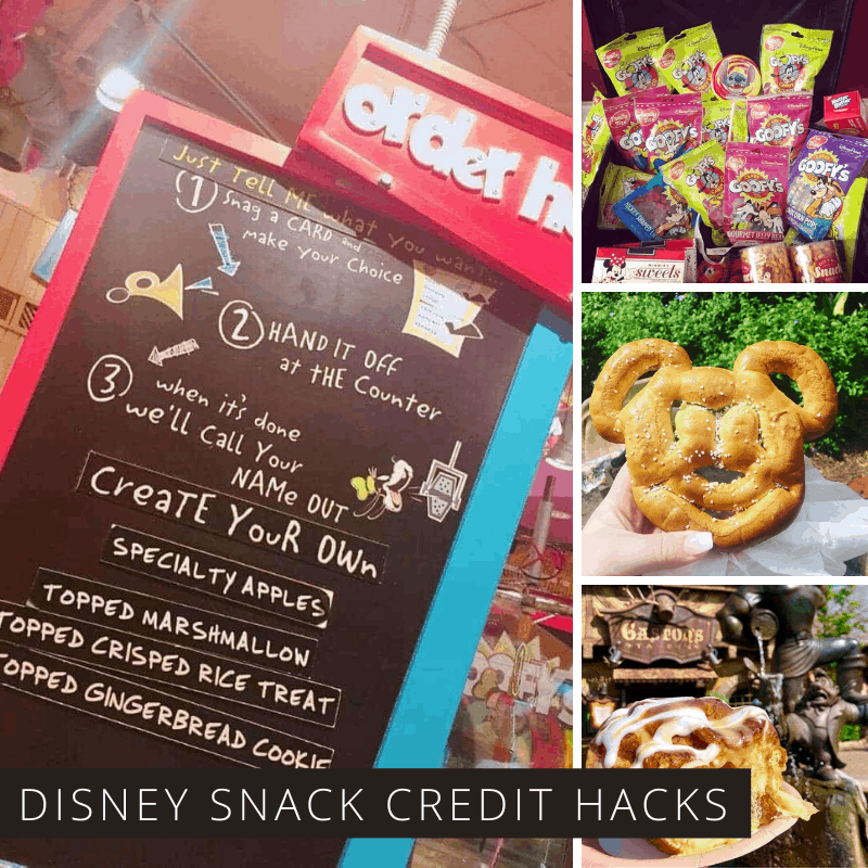 Don't make these mistakes with your Disney dining plan snack credits!