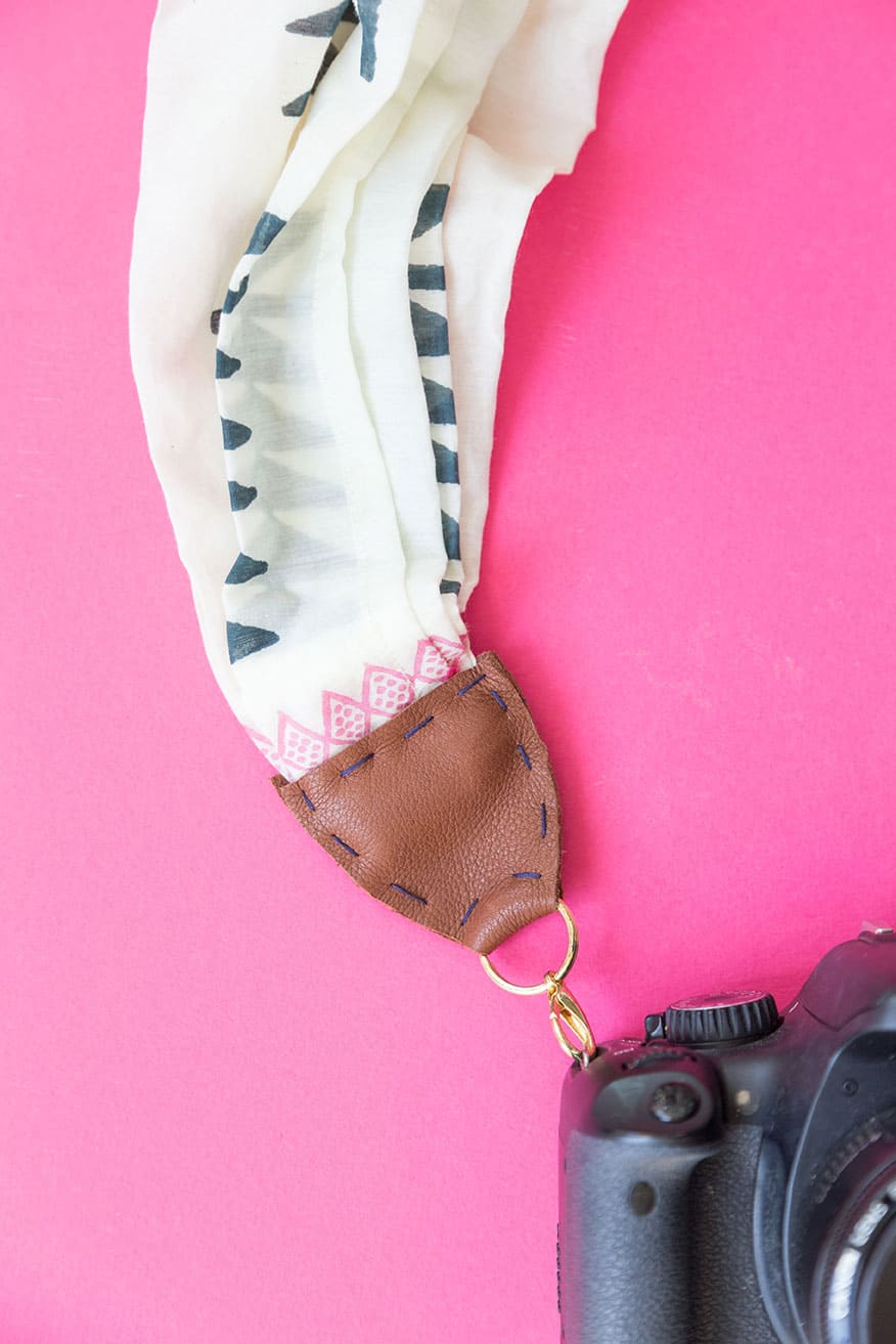 DIY Scarf Camera Strap