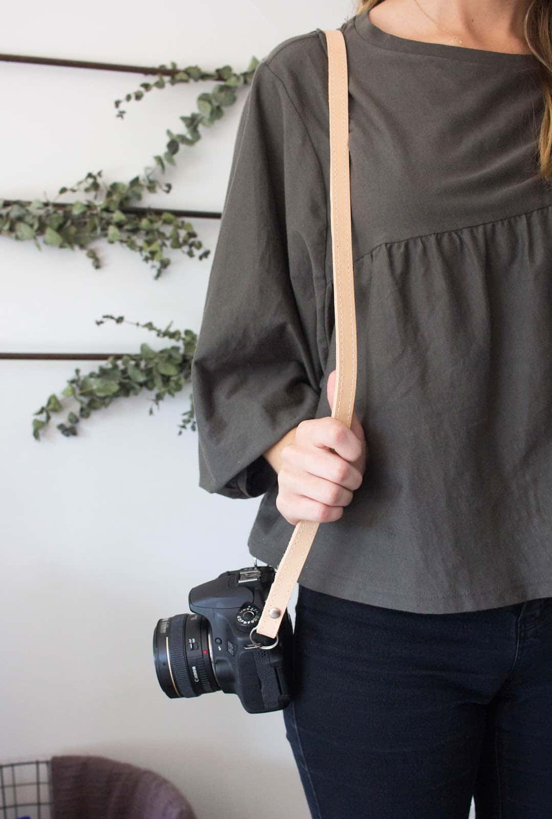 DIY Leather Camera Strap