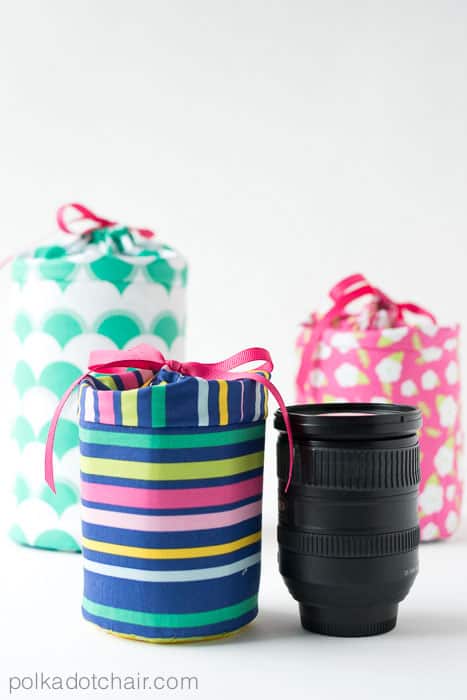 DIY Padded Camera Lens Case