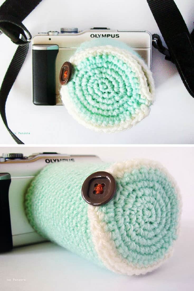 Crochet Camera Lens Cozy