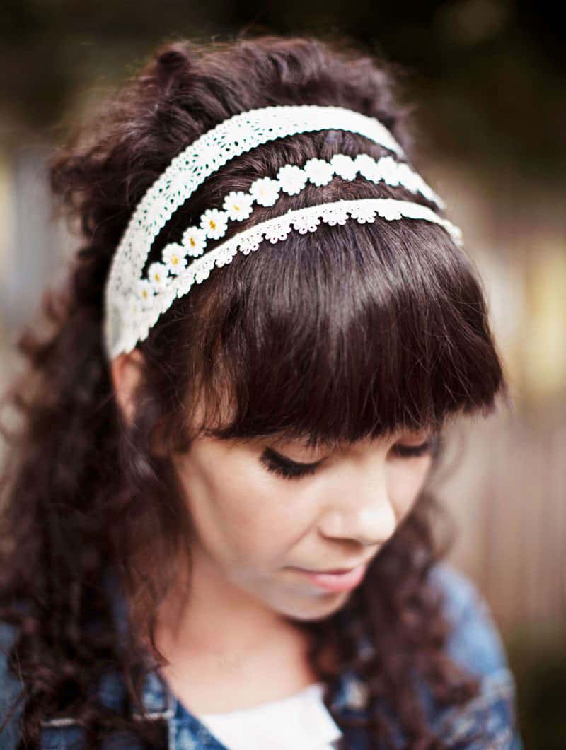 Lace Headband DIY