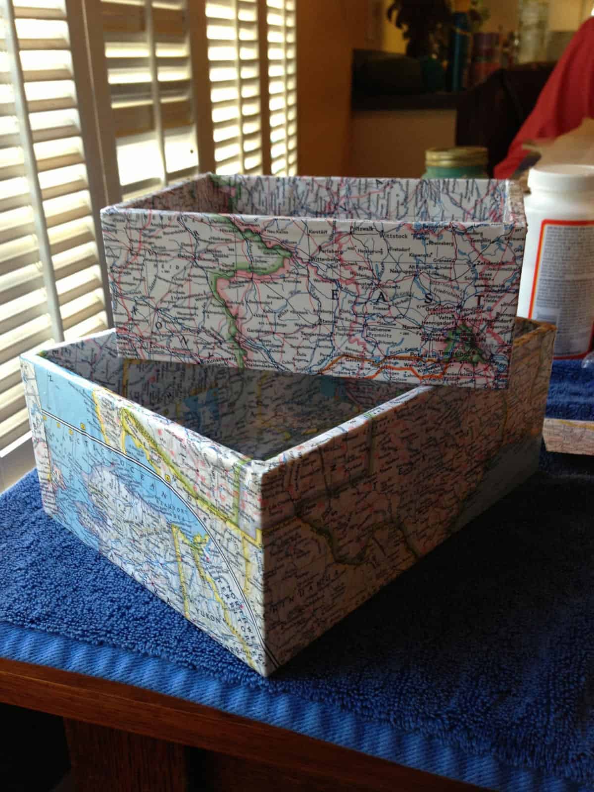 DIY Map Boxes