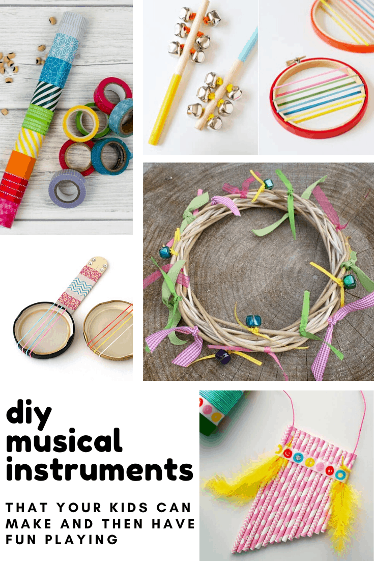 8 DIY Musical Instrument Crafts Your Kids Can Make and Play