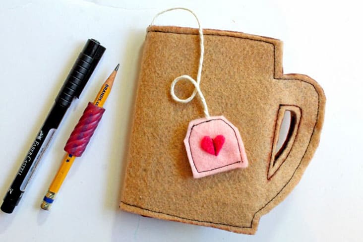 Tea Cup Journal DIY