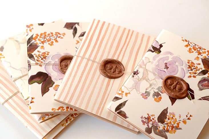 Handmade Patterned Notebooks