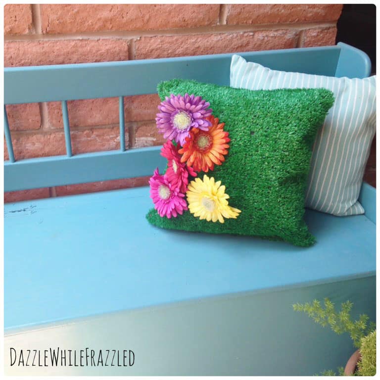 How to Make an Astroturf Outdoor Pillow