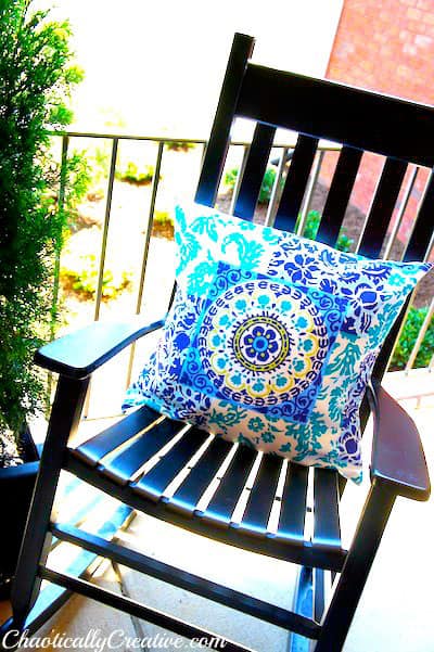 DIY Outdoor Pillow Any Size Any Style