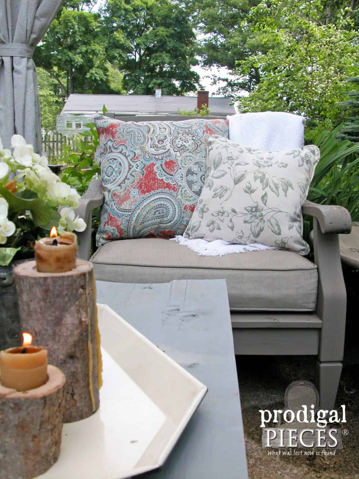 DIY Outdoor Pillows on a Budget