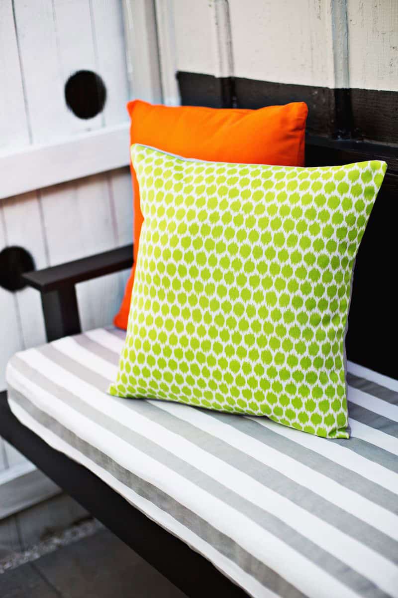 Three Ways to Make Outdoor Pillows