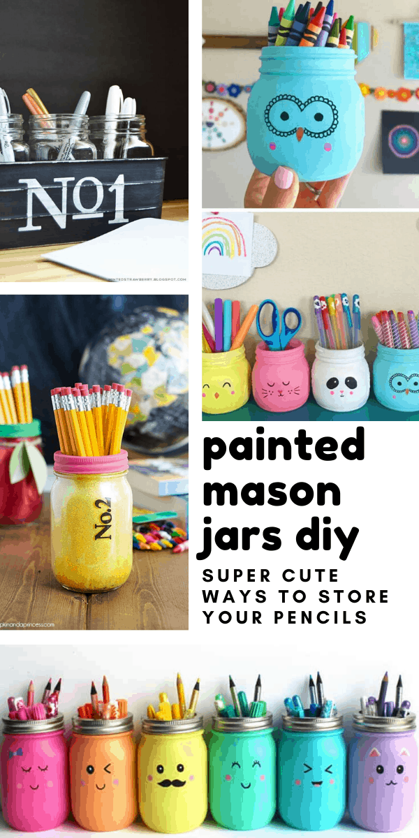 These Adorable DIY Painted Mason Jars Make Great Teacher Gifts