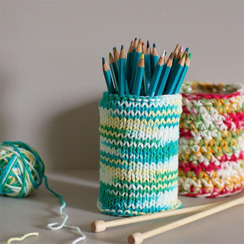 Crochet Pencil Holder Cozy