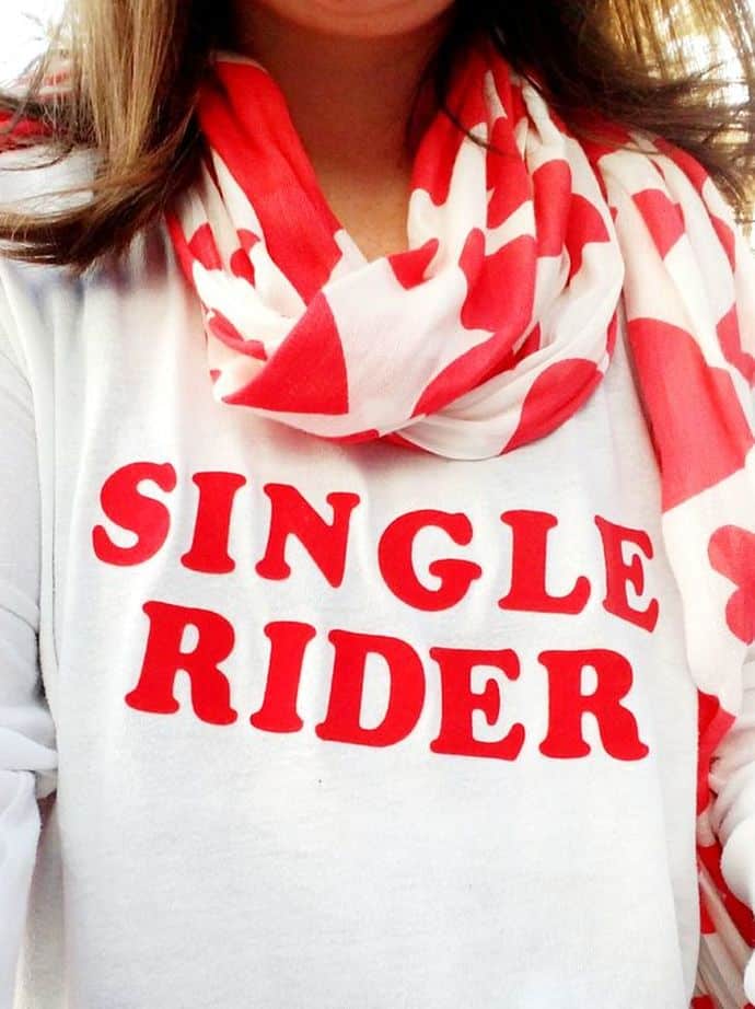 Disney single rider shirt on sale