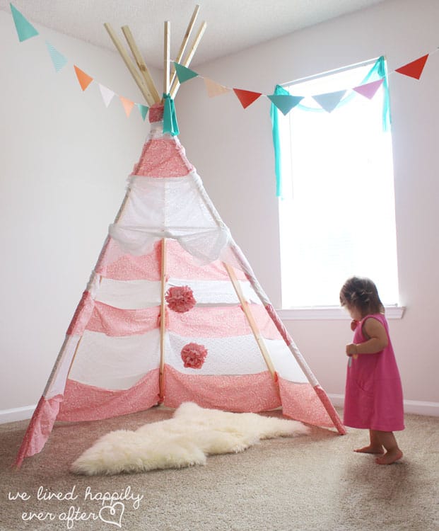 16 Amazing DIY Teepee Ideas that are a Definite Must Make