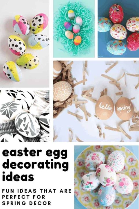 It's time to pretty up your home decor for Spring with these fabulous Easter egg decorating ideas!