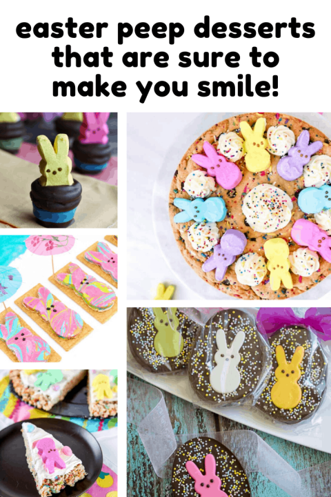 These Easter treats are all made from peeps and they are so cute they're sure to raise a smile!