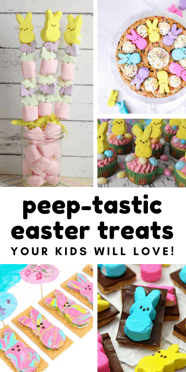 If your family can't get enough of Peeps at Easter they'll go crazy over these super cute desserts!
