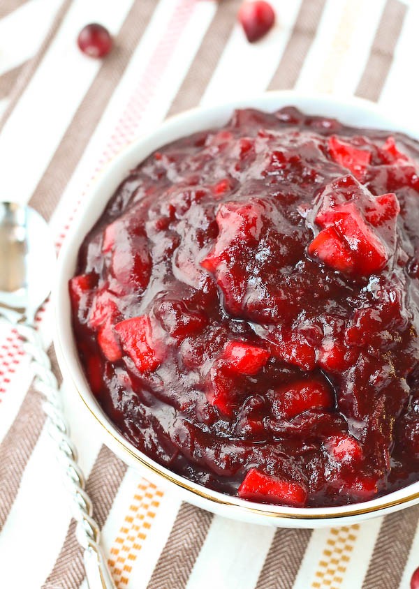 YUM! I never would have thought to add cinnamon to my Cranberry Sauce!