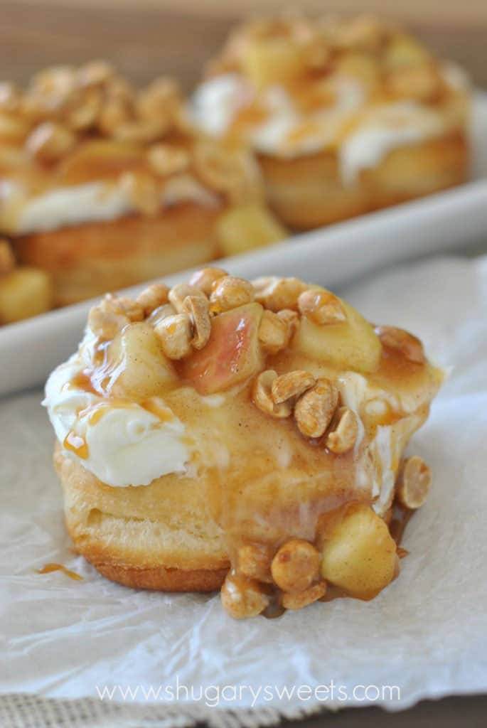 Apple Pie Doughnuts