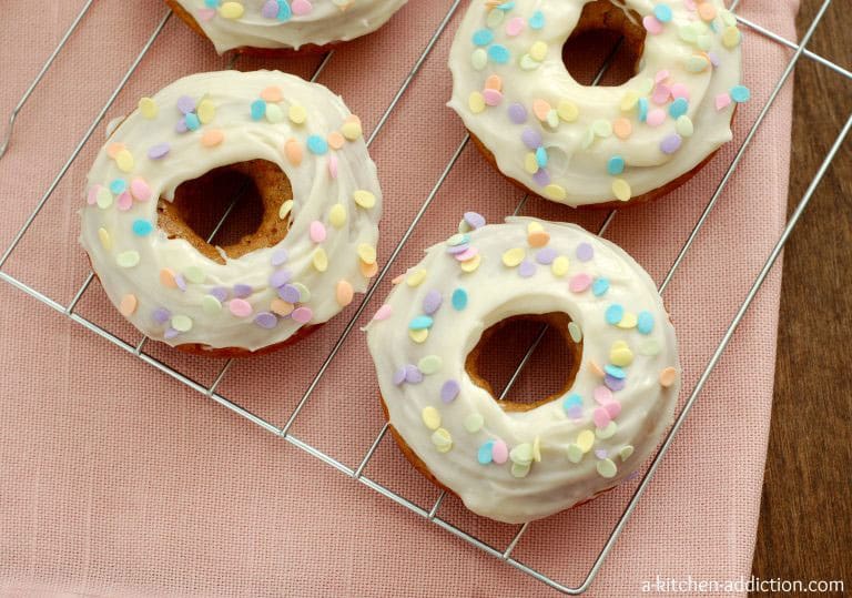 Carrot Cake Donuts