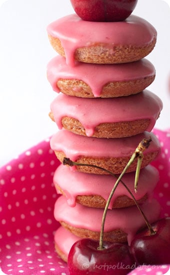 Pink Lemonade Doughnuts