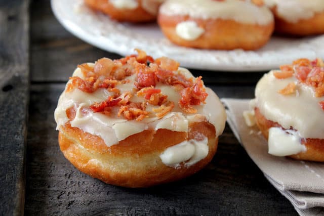 Maple Bacon Donuts