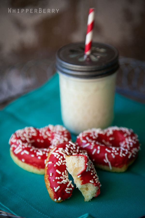 vanilla bean heart doughnuts | recipe