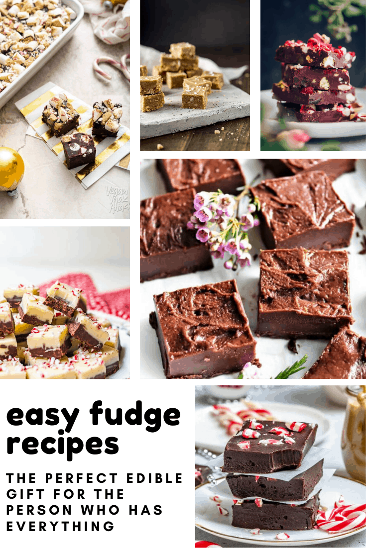 YUMMY! So many easy fudge recipes that are perfect for the holiday season!