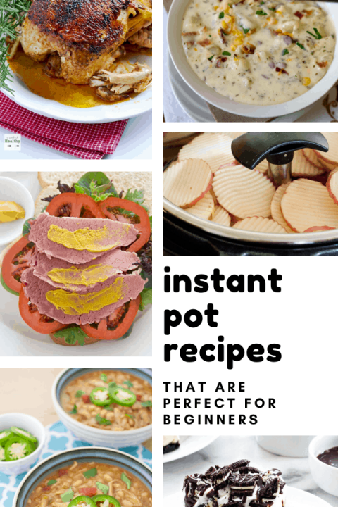 These easy instant pot recipes are just what I need to figure out how to use my new pressure cooker!