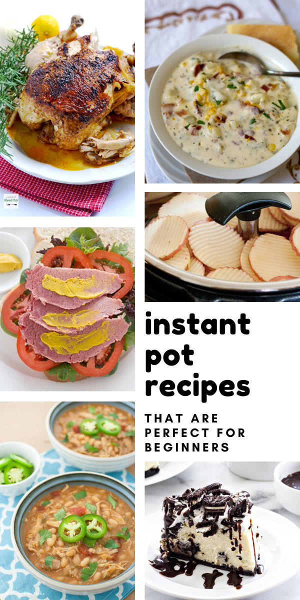 Easy Instant Pot Recipes {Perfect for newbies!}