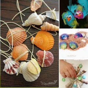 easy seashell crafts for kids