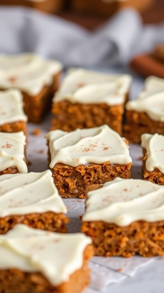 These easy carrot cake bars are a fantastic treat for spring gatherings. With a moist texture and creamy frosting, they’ll quickly become a favorite. Check out the full recipe for these delicious carrot cake bars!