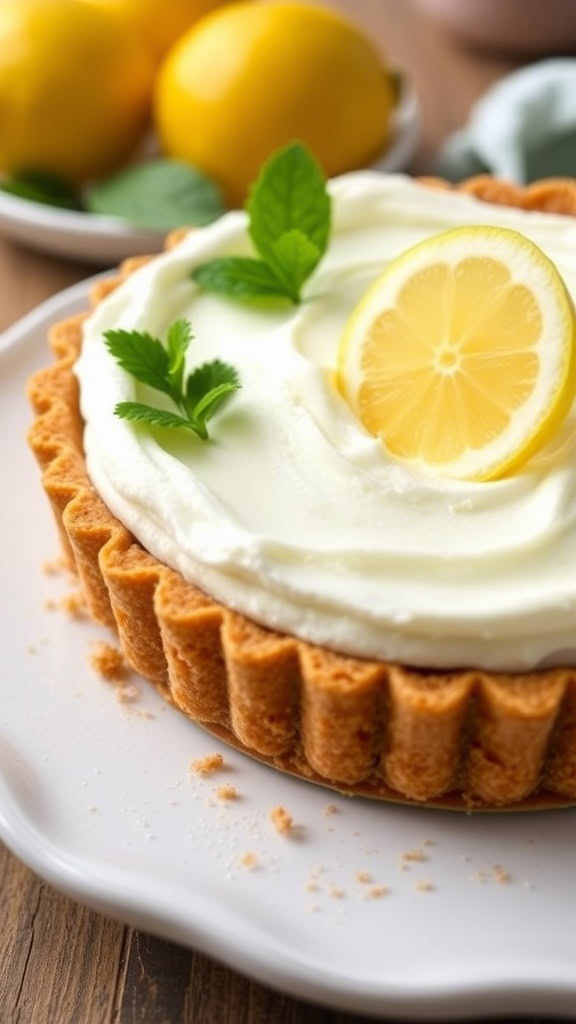 This easy lemon icebox pie is a perfect treat for warm days. With a creamy filling and a crunchy crust, it’s so refreshing! Check out the full recipe here and enjoy a slice of sunshine!