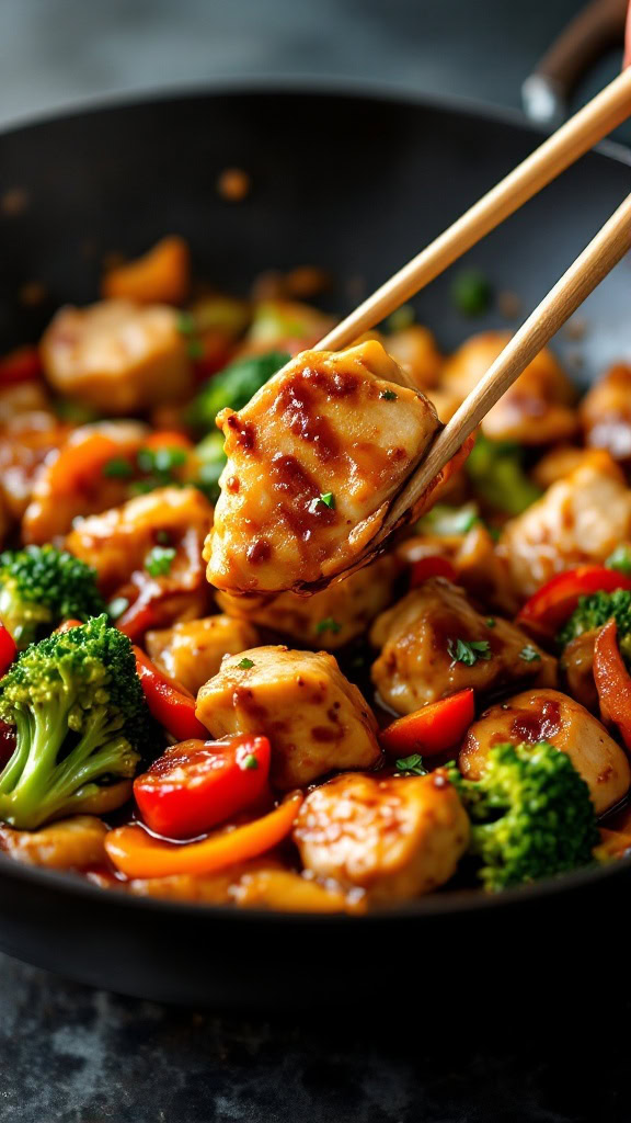 Teriyaki Chicken Stir-Fry is a quick and tasty meal that everyone will love. Toss chicken with colorful veggies and a sweet teriyaki sauce for a dish that’s as fun to make as it is to eat. Perfect for busy weeknights, this recipe will have you enjoying dinner in no time!