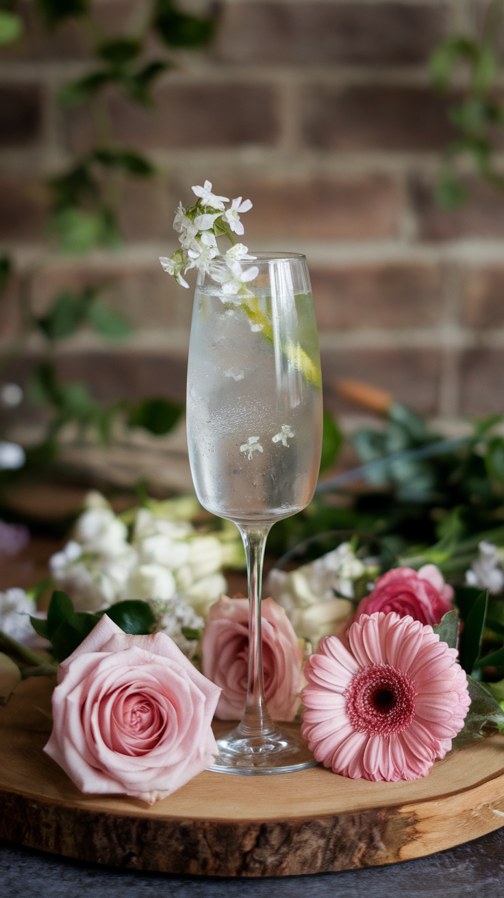 The Elderflower Vodka Spritz is a refreshing cocktail that perfectly balances floral notes with the crispness of vodka. This drink is light, bubbly, and ideal for warm weather, making it a fantastic choice for parties or a quiet evening on the patio.