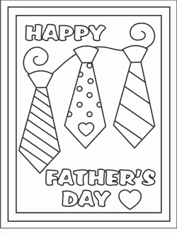 8 Fun Father S Day Cards That You Can Print And Color