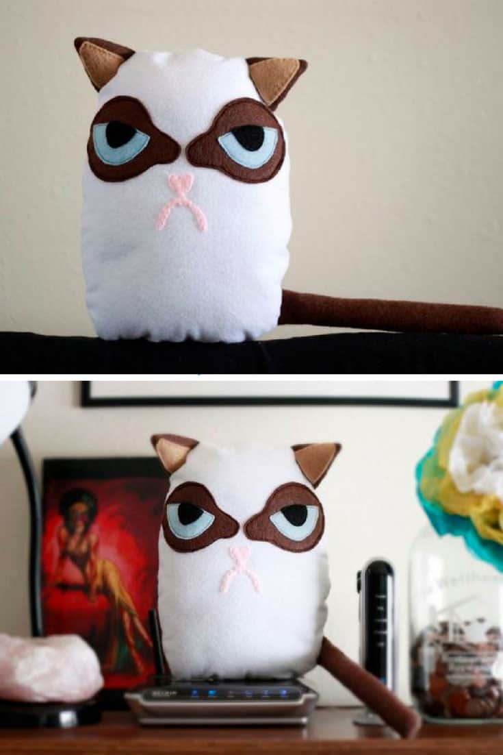 How to Make a Grumpy Cat Plush