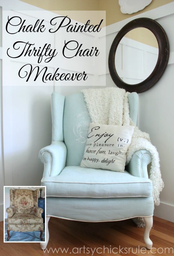 Transform a throwaway chair into something SUPER stylish - with paint!