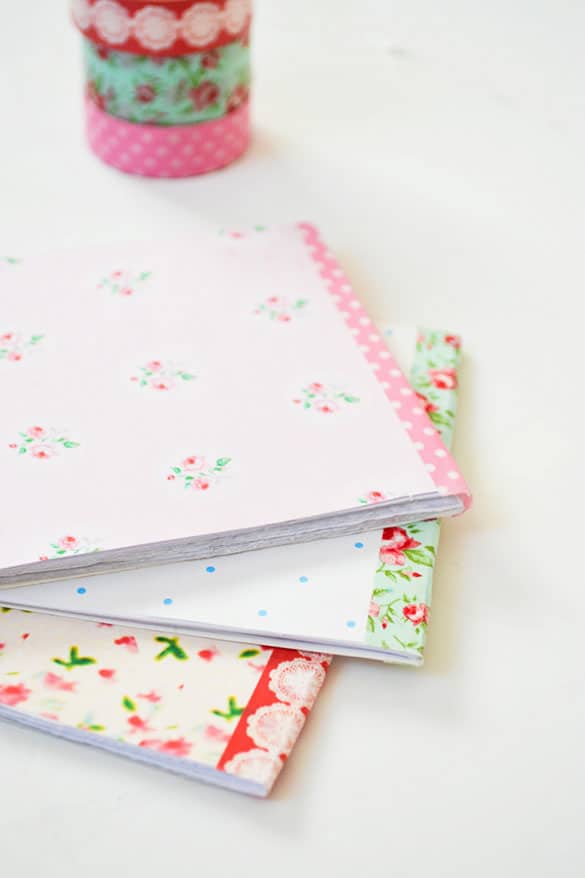 DIY Floral Notepads