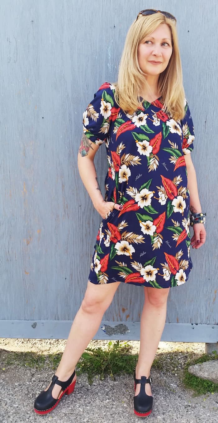 Hawaiian Muumuu Refashion