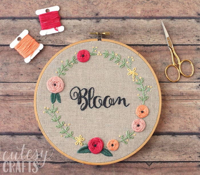 Bloom Hand Embroidery Pattern