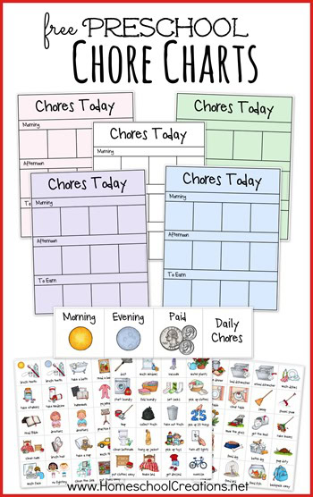 Free Printable Charts For Preschoolers