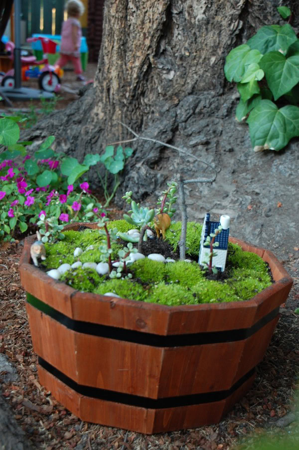 This fairy garden is fabulous!