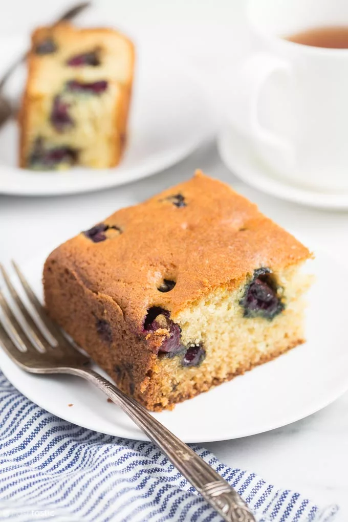 This Gluten-Free Blueberry Cake is the perfect breakfast cake. It’s easy to make and nice and moist, not dry like some gluten-free baking tends to be.