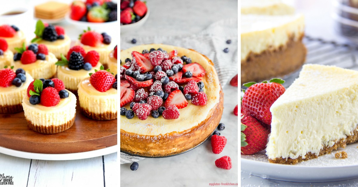 🧀🍰 Satisfy your sweet tooth with our top 10 gluten-free cheesecake recipes! From mini cheesecakes to no-bake wonders, these easy gluten-free desserts are sure to impress. Dive in and indulge! #GlutenFreeDesserts #CheesecakeTime #BestGFCheesecake