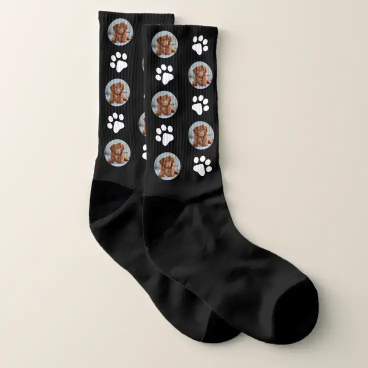 Happy Socks Calze Con Labrador Retriever - Cotone Morbido, 86% Cotone, 12% Poliammide, 2% Elastan - Articolo SDOG01-6701