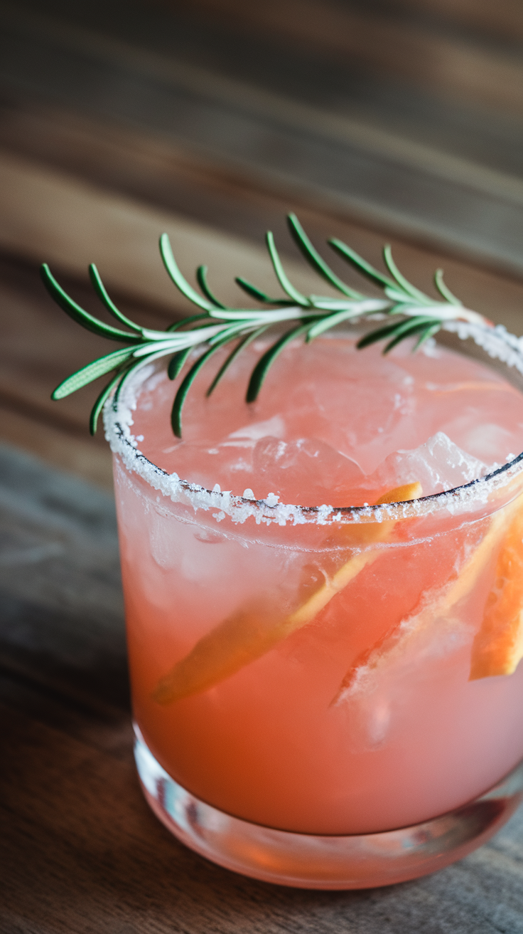 The Grapefruit Rosemary Margarita is a refreshing twist on the classic margarita that brings together zesty grapefruit and fragrant rosemary. This cocktail balances the tartness of grapefruit juice with the earthy notes of fresh rosemary, making it both unique and delicious. Perfect for any occasion, it’s simple to whip up and sure to impress your friends!