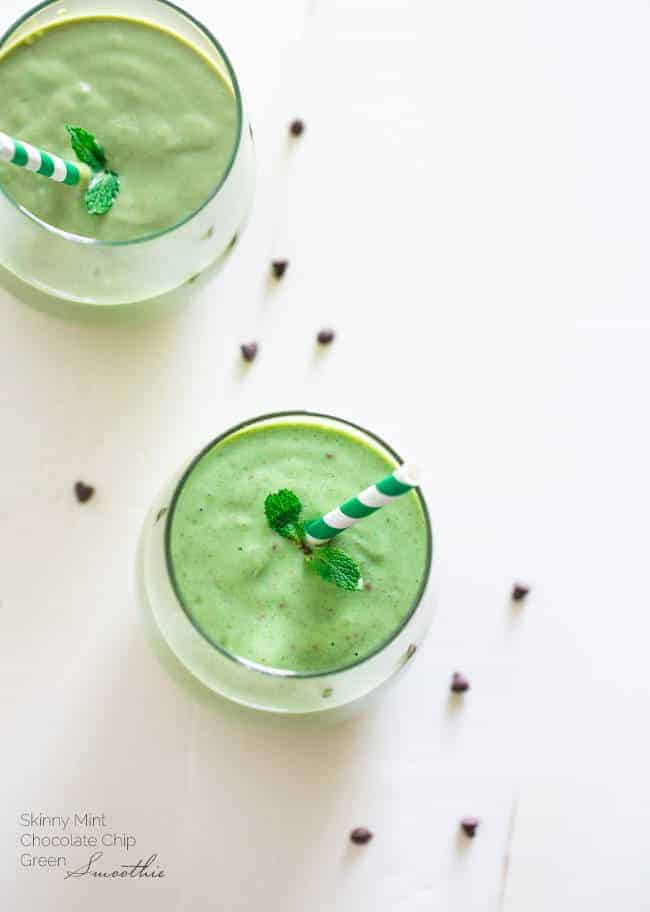 Mint Chocolate Green Smoothie Recipe