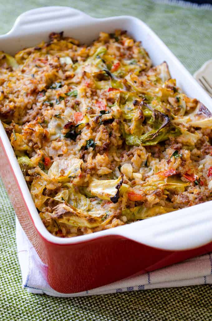 Unstuffed Cabbage Casserole