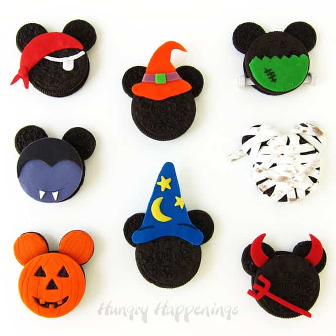 Halloween Mickey Mouse Oreo Cookies